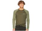 Roark Eliminator Long Sleeve Knit (army) Men's Clothing