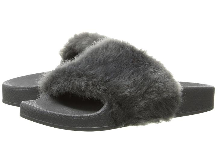 Steve Madden Kids Jsoftey (little Kid/big Kid) (grey) Girl's Shoes