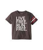 Chaser Kids Vintage Jersey Live Free Tee (toddler/little Kids) (ashpalt) Boy's T Shirt