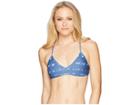 Carve Designs Tamarindo Bikini Top (shibori) Women's Swimwear