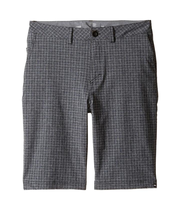 Quiksilver Kids Neolithic Amphibian Youth 19 (big Kids) (black) Boy's Swimwear
