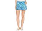 Lilly Pulitzer Run Around Shorts (bennet Blue Sneak A Beak) Women's Shorts