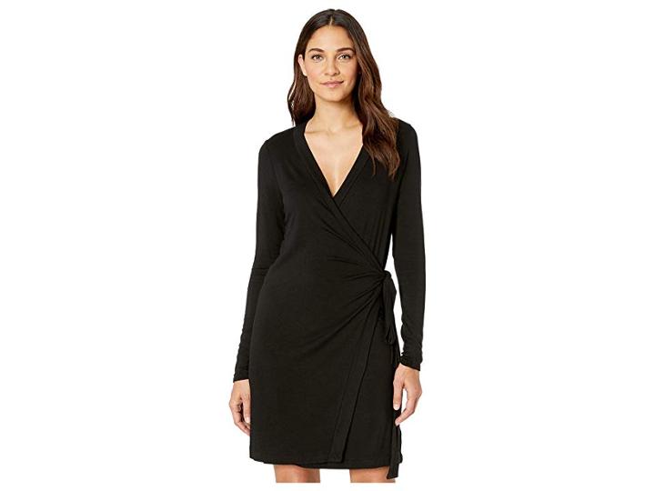 Lamade Lenore Wrap Dress (black) Women's Dress