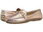 Lauren Ralph Lauren Briley Moccasin Loafer (rose Gold Metallic Leather) Women's Shoes