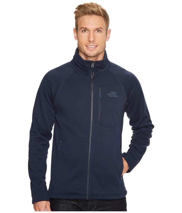 The North Face Timber Full Zip (urban Navy) Men's Long Sleeve Pullover