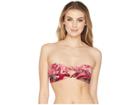 Maaji Flowery Knots Four-way Bandeau Top (multicolor) Women's Swimwear