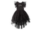 Nununu Embroidered Dress (toddler/little Kids/big Kids) (black) Girl's Dress