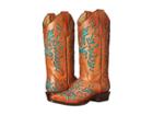 Stetson Amber (burnished Sorrel/turquoise) Women's Boots