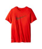 Nike Kids Dry Legend Training T-shirt (little Kids/big Kids) (habanero Red) Boy's T Shirt