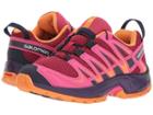 Salomon Kids Xa Pro 3d (little Kid/big Kid) (cerise/ibis/bird Of Paradise) Kids Shoes