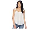 Bishop + Young Moroccan Embroidered Tank Top (white) Women's Sleeveless