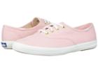 Keds Champion Chalky Canvas (rose Pink) Women's Lace Up Casual Shoes