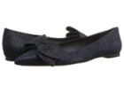 Tory Burch Rosalind Ballet Flat (navy) Women's Shoes