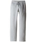 Nike Kids Sportswear Open Hem Pant (little Kids/big Kids) (dark Grey Heather/dark Steel Grey/white) Boy's Casual Pants