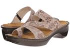 Naot Montreal (beige Snake Leather) Women's Slide Shoes