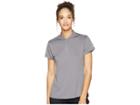 Nike Golf Dry Polo Short Sleeve Blade (gunsmoke/flint Silver) Women's Clothing