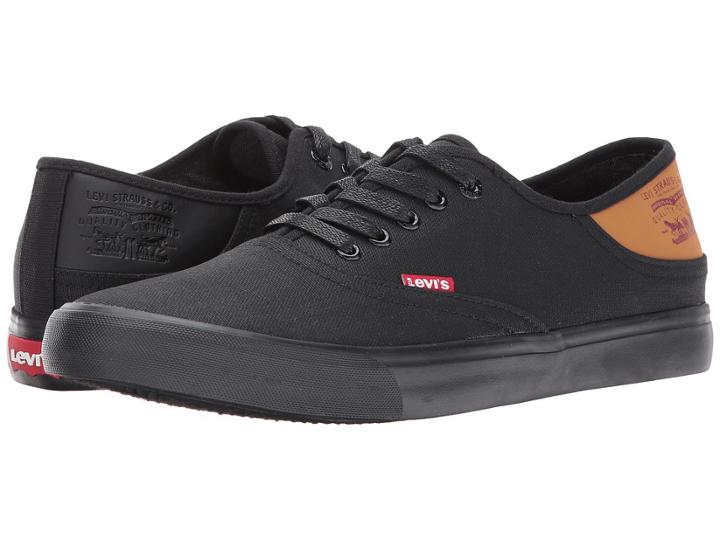 Levi's(r) Shoes Monterey Buck (black Mono Chrome) Men's  Shoes