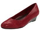 Trotters - Lauren (dark Red Suede Patent Leather)