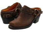 Frye Belted Harness Mule (tan Crazy Horse Leather) Women's Boots