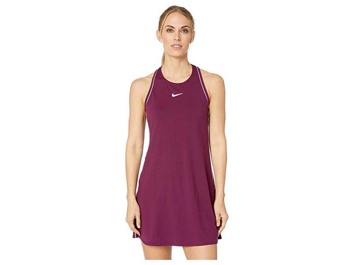 Nike Court Dry Dress (bourdeaux/white/white/bordeaux) Women's Dress