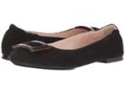 Sesto Meucci 28439 (black Suede) Women's Flat Shoes