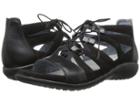 Naot Selo (black Velvet Nubuck/black Raven Leather/black Luster Leather) Women's Shoes