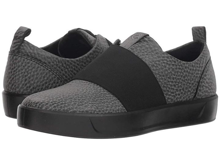 Ecco Soft 8 Band (black Cow Leather) Women's  Shoes