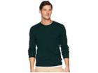 Polo Ralph Lauren Cashmere Cable Crew Neck (college Green) Men's Sweater