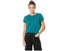 Richer Poorer Crew Pocket Tee (green) Women's T Shirt