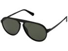 Guess Gu6941 (matte Black Front/solid Green Lens) Fashion Sunglasses