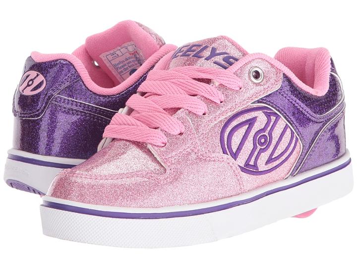 Heelys Motion Plus (little Kid/big Kid/adult) (purple/pink Glitter) Kid's Shoes