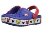 Crocs Kids Crocslights Clog (toddler/little Kid) (cerulean Blue) Boys Shoes