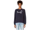 Kate Spade New York Broome Street Howdy Sweatshirt (indigo) Women's Sweatshirt