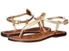 Sam Edelman Kids Gigi Charm (little Kid/big Kid) (pale Gold Holographic Croco) Girl's Shoes