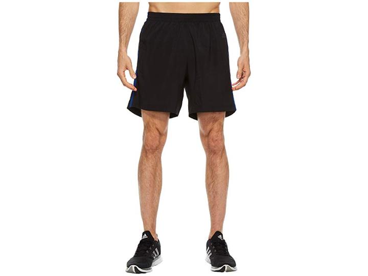 Adidas Response 7 Shorts (black/collegiate Royal) Men's Shorts