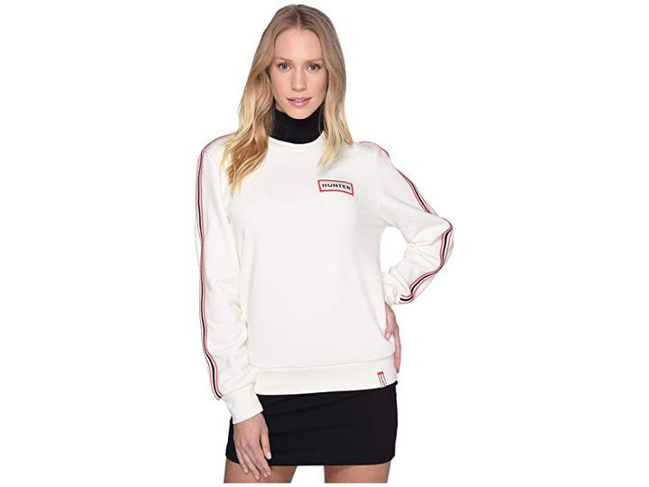 Hunter Original Campus Sweatshirt (hunter White) Women's Sweatshirt