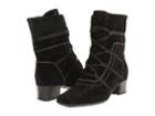 Sesto Meucci Saura (black Velux Suede) Women's Boots