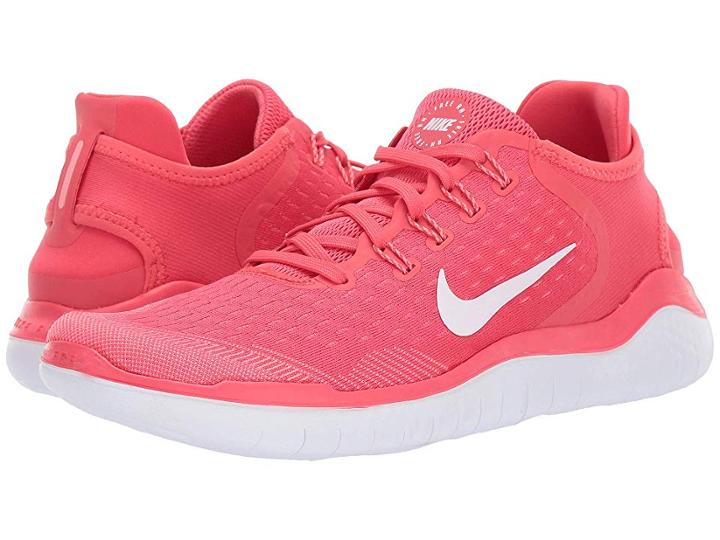 Nike Free Rn 2018 (ember Glow/white/pink Gaze) Women's Running Shoes