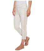 Nydj Alina Capris W/ Embroidery In Clay (clay) Women's Jeans