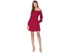 Jill Jill Stuart Off The Shoulder Cocktail Dress (wineberry) Women's Dress