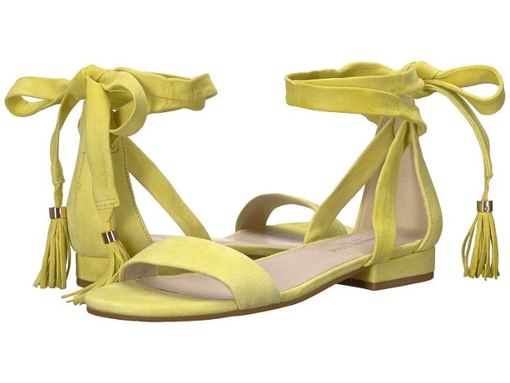 Kenneth Cole New York Valen (lemon Suede) Women's Shoes