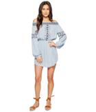 Rip Curl Serena Dress (light Blue) Women's Dress