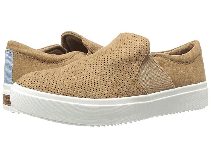 Dr. Scholl's Wander Up (toasted Coconut Microfiber Perf) Women's Shoes