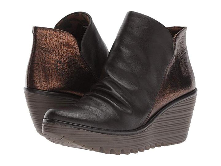 Fly London Yip (chocolate/bronze Mousse/adraga) Women's Shoes