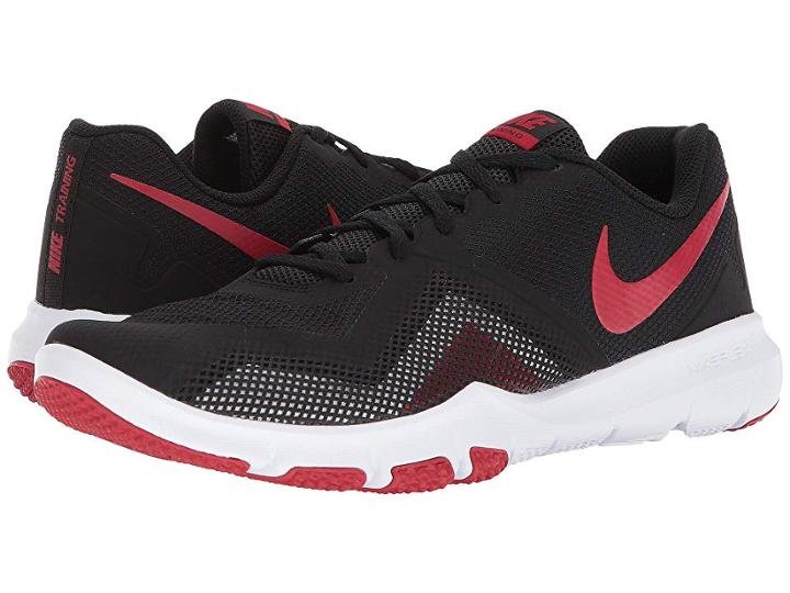 Nike Flex Control Ii (black/gym Red/white) Men's Cross Training Shoes