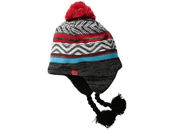 Bula Kids Guy Peruvian (big Kids) (red) Knit Hats