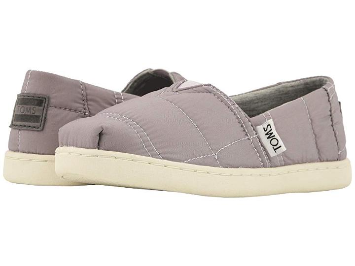 Toms Kids Alpargata (little Kid/big Kid) (lavender Quilted) Girl's Shoes