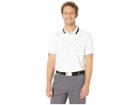 Nike Golf Dry Vapor Print Polo (white/black/white) Men's Clothing