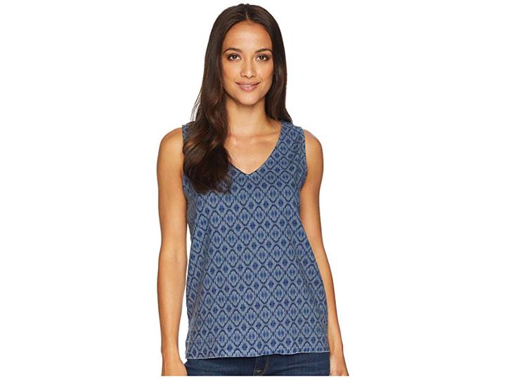 Nydj Release Hem Tank Top (kumo Tie-dye Print) Women's Sleeveless