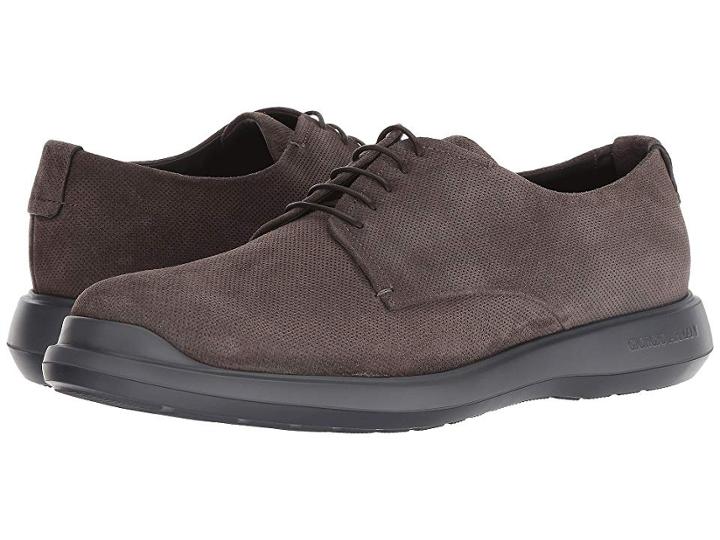 Giorgio Armani Micro Holes Suede Oxford (urban) Men's Shoes